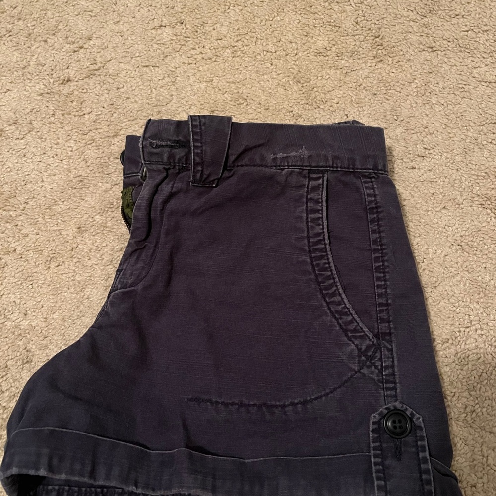 Lucky Brand Navy Women Cargo Shorts